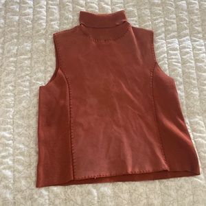 Nygard Collection Turtleneck Tank Top